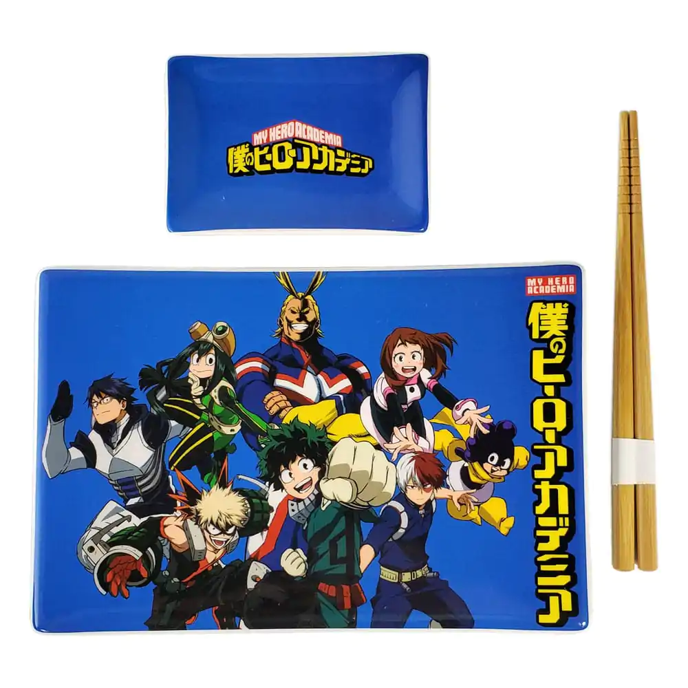 My Hero Academia Keramická súprava na sushi s paličkami Classe 1-A produktová fotografia