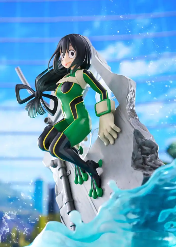 My Hero Academia Dressta PVC Socha Tsuyu Asui 22 cm produktová fotografia