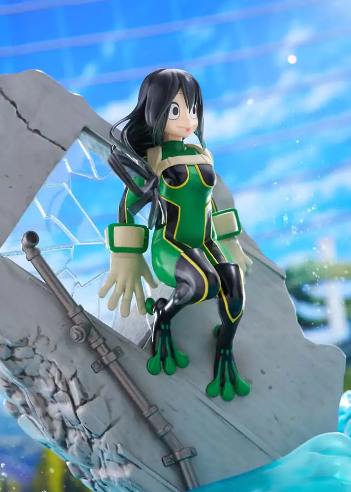 My Hero Academia Dressta PVC Socha Tsuyu Asui 22 cm produktová fotografia