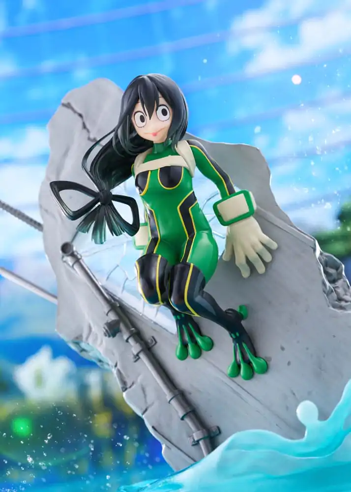 My Hero Academia Dressta PVC Socha Tsuyu Asui 22 cm produktová fotografia