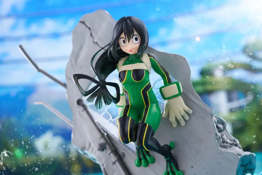 My Hero Academia Dressta PVC Socha Tsuyu Asui 22 cm produktová fotografia