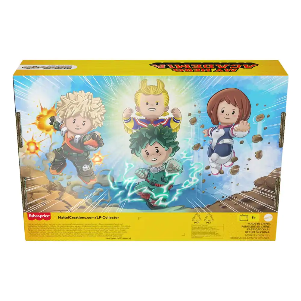 My Hero Academia Fisher-Price Little People Zberateľské mini figúrky 4-balenie 7 cm produktová fotografia
