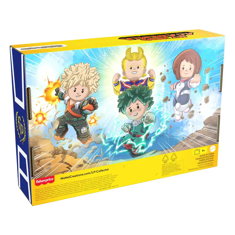 My Hero Academia Fisher-Price Little People Zberateľské mini figúrky 4-balenie 7 cm produktová fotografia