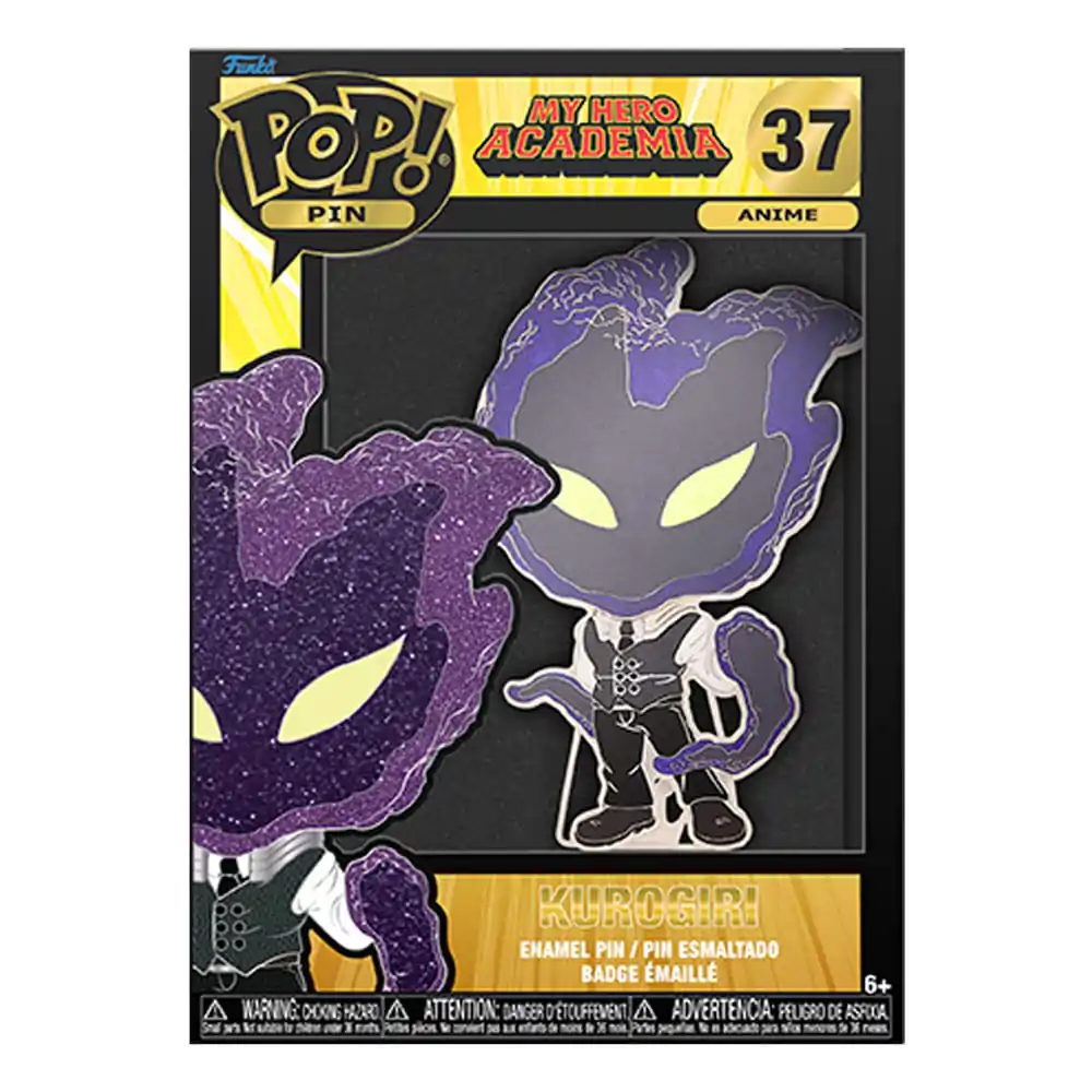 My Hero Academia POP! Smaltovaný odznak Kurogiri 10 cm produktová fotografia