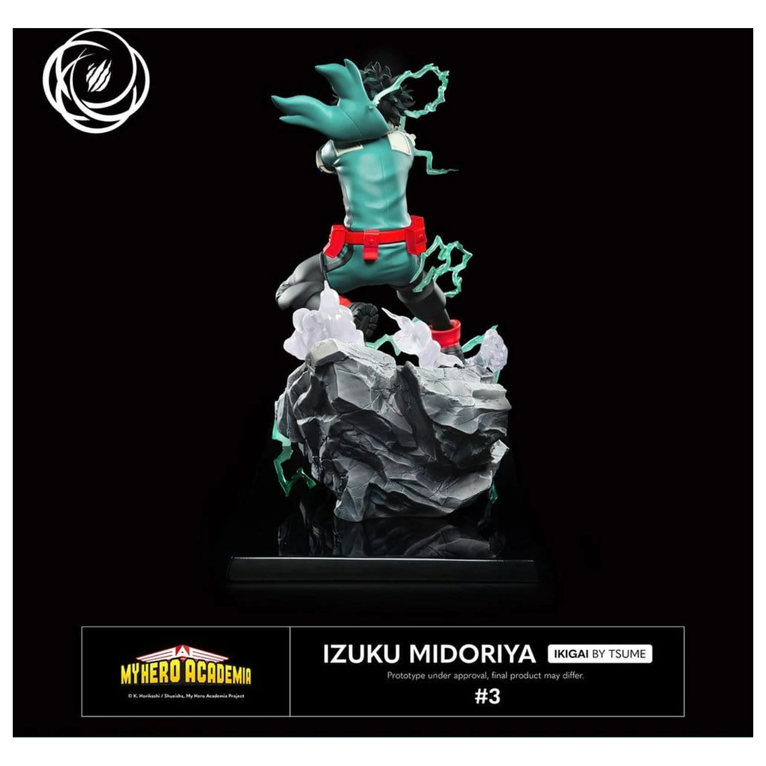 My Hero Academia IKIGAI Figúrka 1/6 Izuku Midoriya produktová fotografia