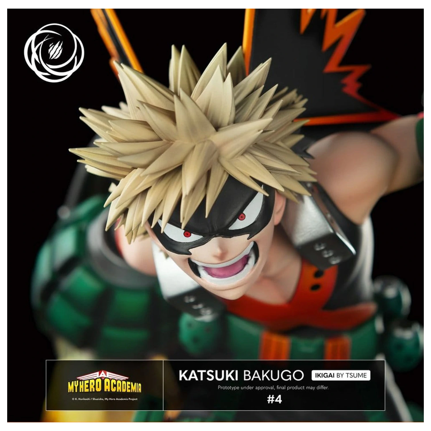 My Hero Academia IKIGAI Figúrka 1/6 Katsuki Bakugo produktová fotografia