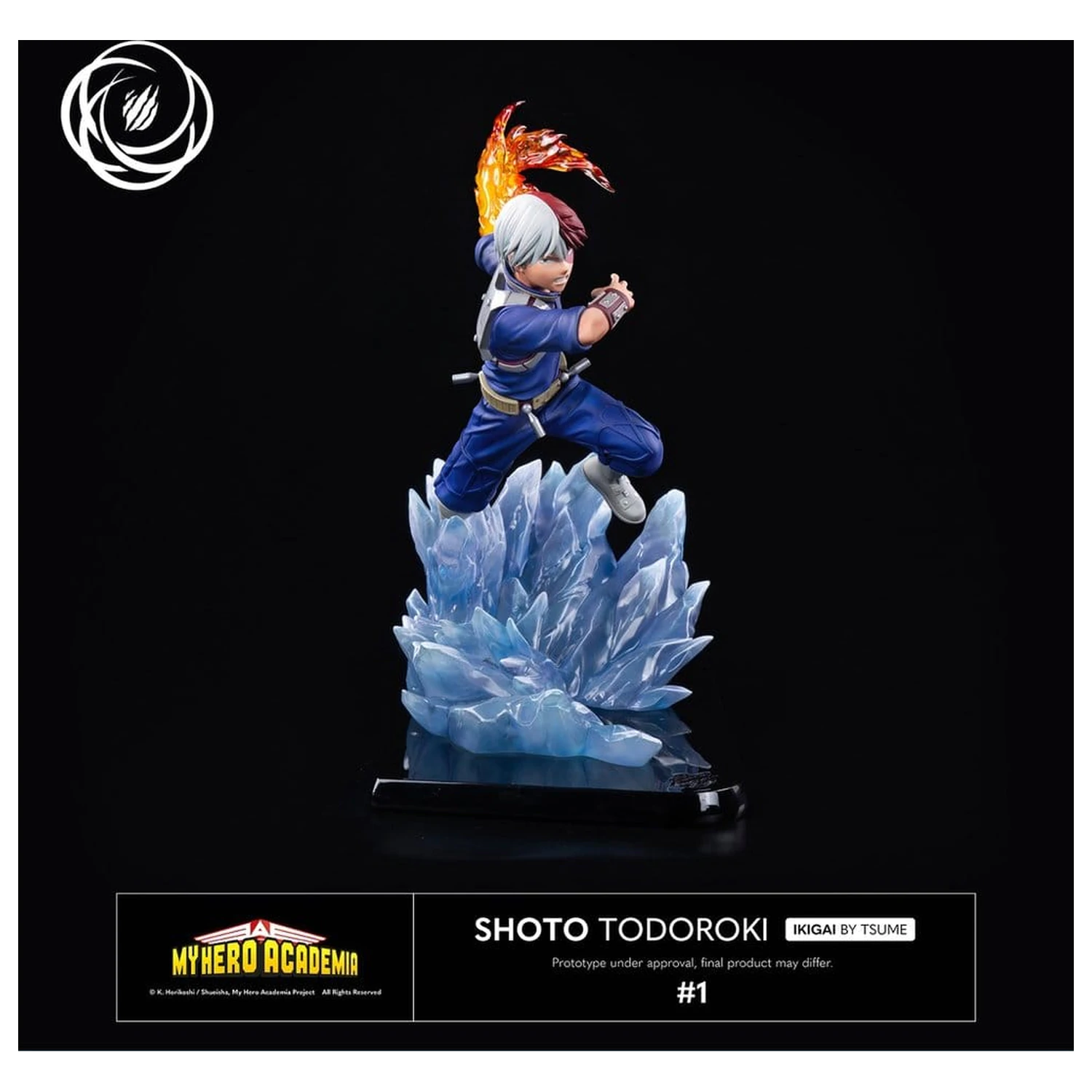 My Hero Academia IKIGAI Figúrka 1/6 Shoto Todoroki produktová fotografia