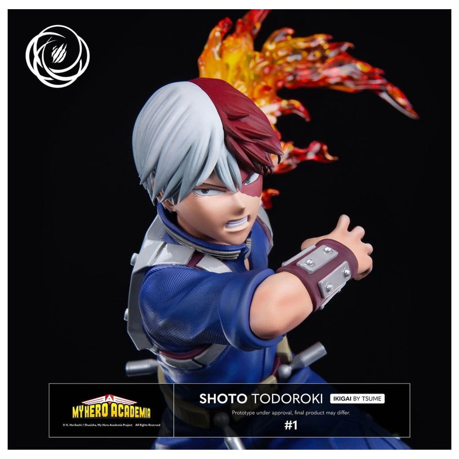My Hero Academia IKIGAI Figúrka 1/6 Shoto Todoroki produktová fotografia