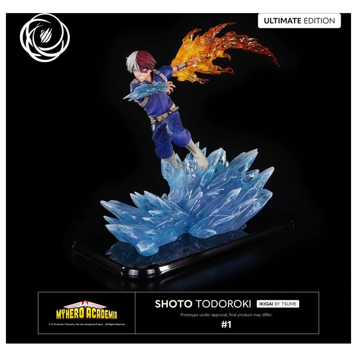 My Hero Academia IKIGAI Figúrka 1/6 Shoto Todoroki produktová fotografia