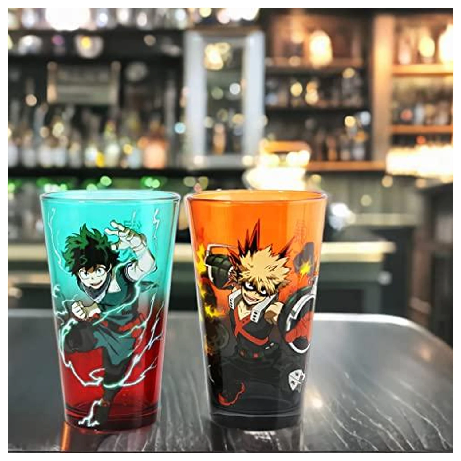 My Hero Academia Izuku & Bakugo balenie 2 ks 450ml pohárov produktová fotografia