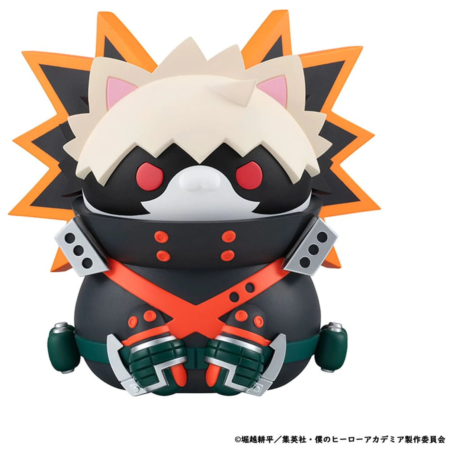 My Hero Academia Mega Cat Project Nyanto! The Big Heroaca Cats Series Trading Figure balenie 3 ks Izuku Midoriya & Katsuki Bakugo & Shoto Todoroki 12 cm produktová fotografia