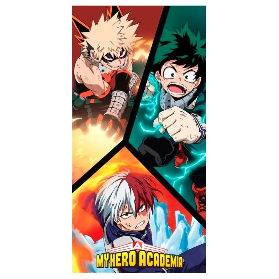 My Hero Academia cotton plážový uterák produktová fotografia