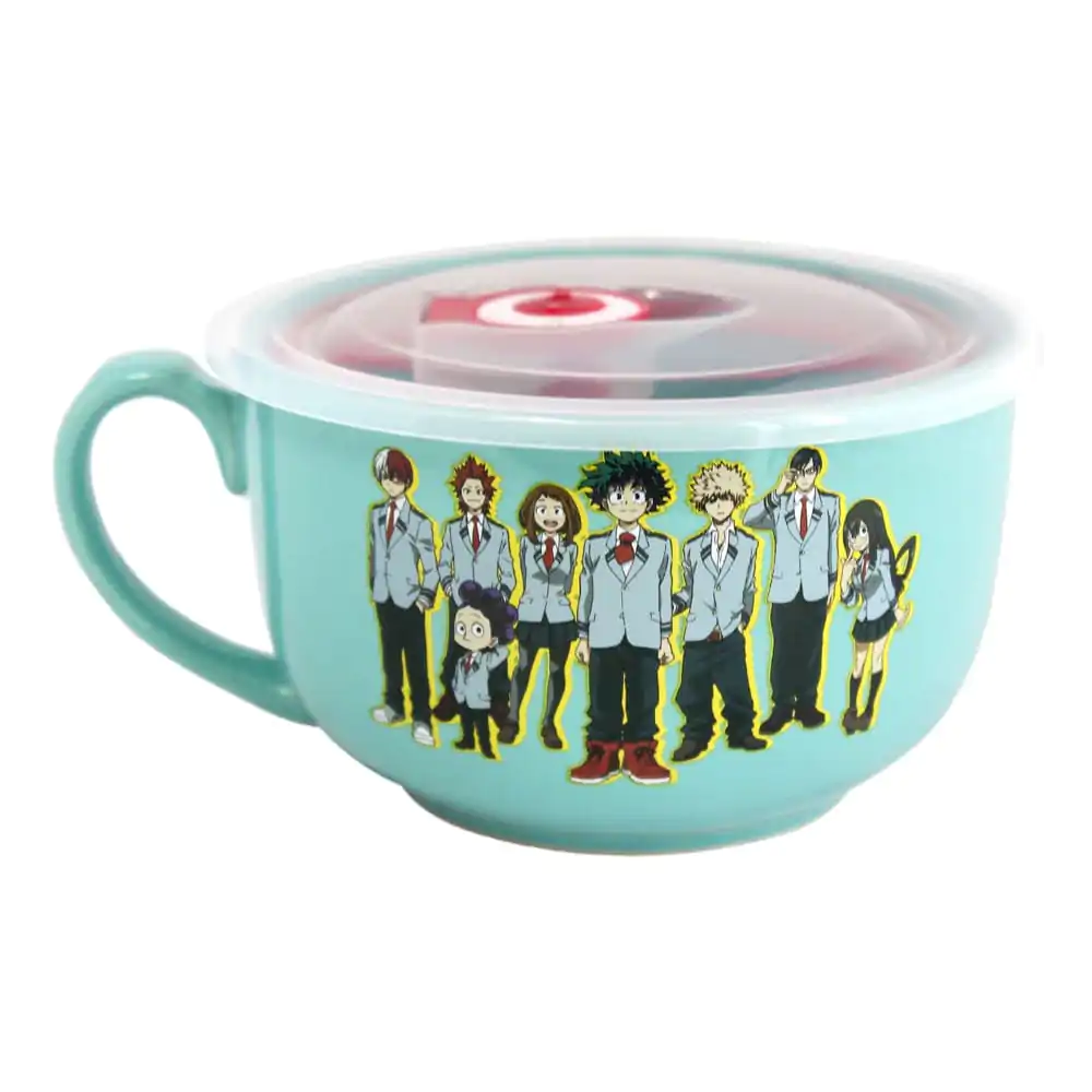 My Hero Academia miska na ramen s vrchnákom a rúčkou UA 532 ml produktová fotografia