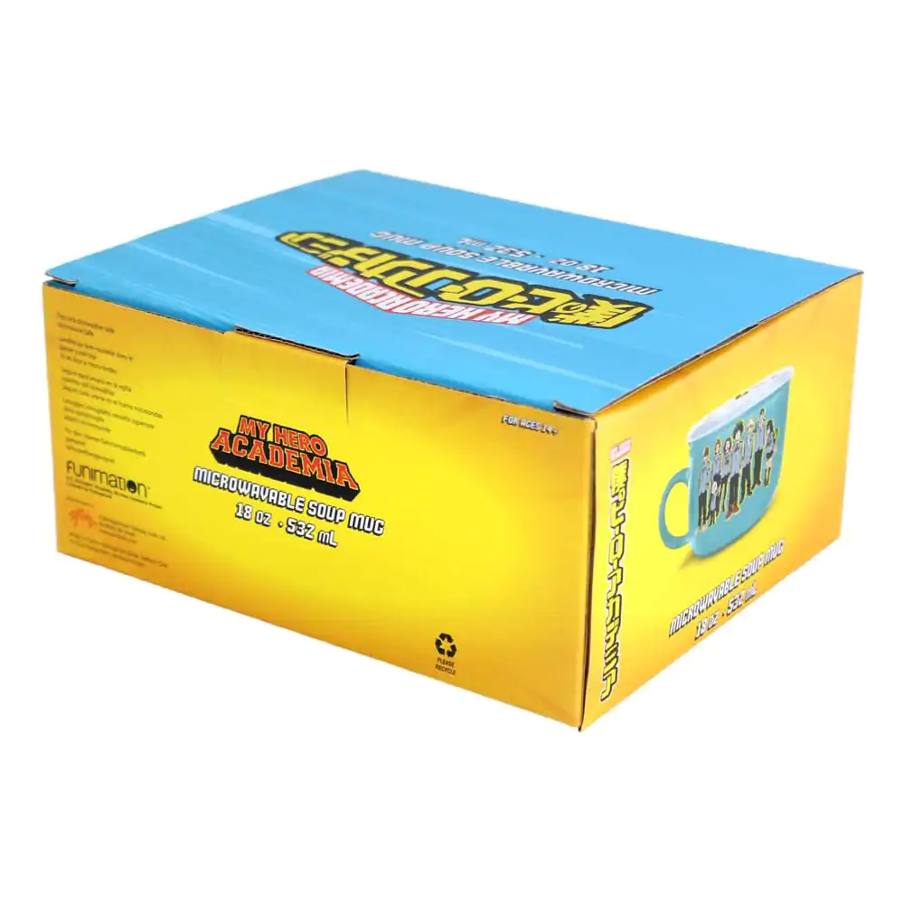 My Hero Academia miska na ramen s vrchnákom a rúčkou UA 532 ml produktová fotografia