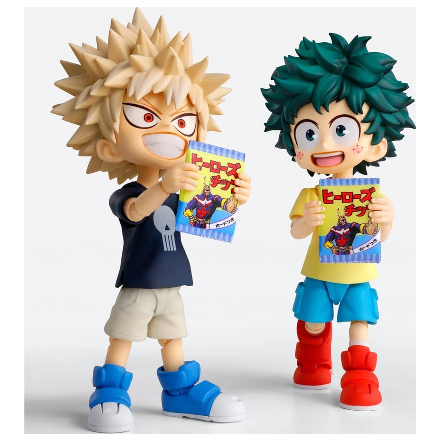 My Hero Academia S.H.Figuarts Akčná figúrka Izuku Midoriya & Katsuki Bakugo -Childhood Set- 9 cm produktová fotografia