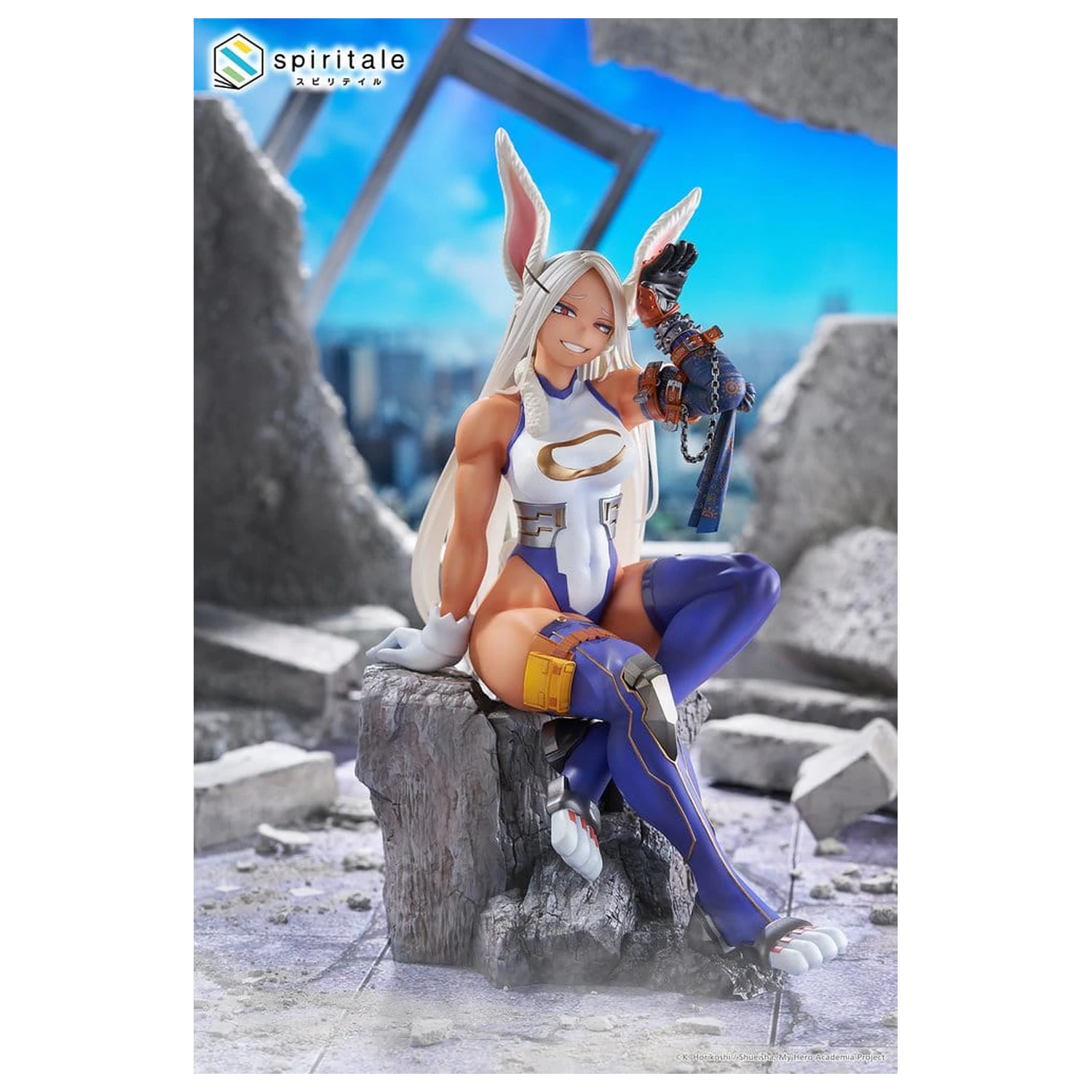 My Hero Academia Spiritale PVC figúrka Mirko -Rabbit- mierka 1/7 24 cm produktová fotografia
