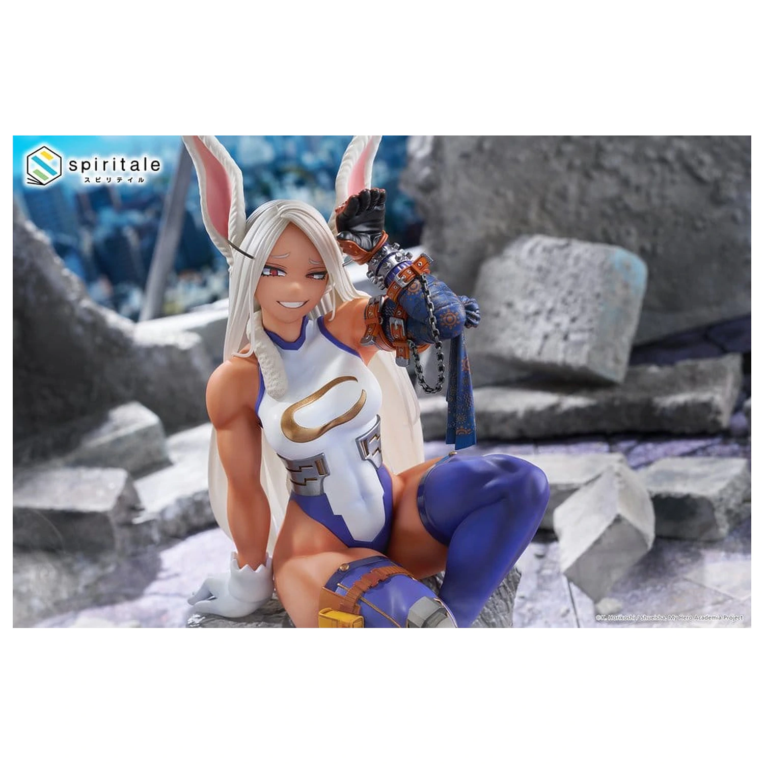 My Hero Academia Spiritale PVC figúrka Mirko -Rabbit- mierka 1/7 24 cm produktová fotografia
