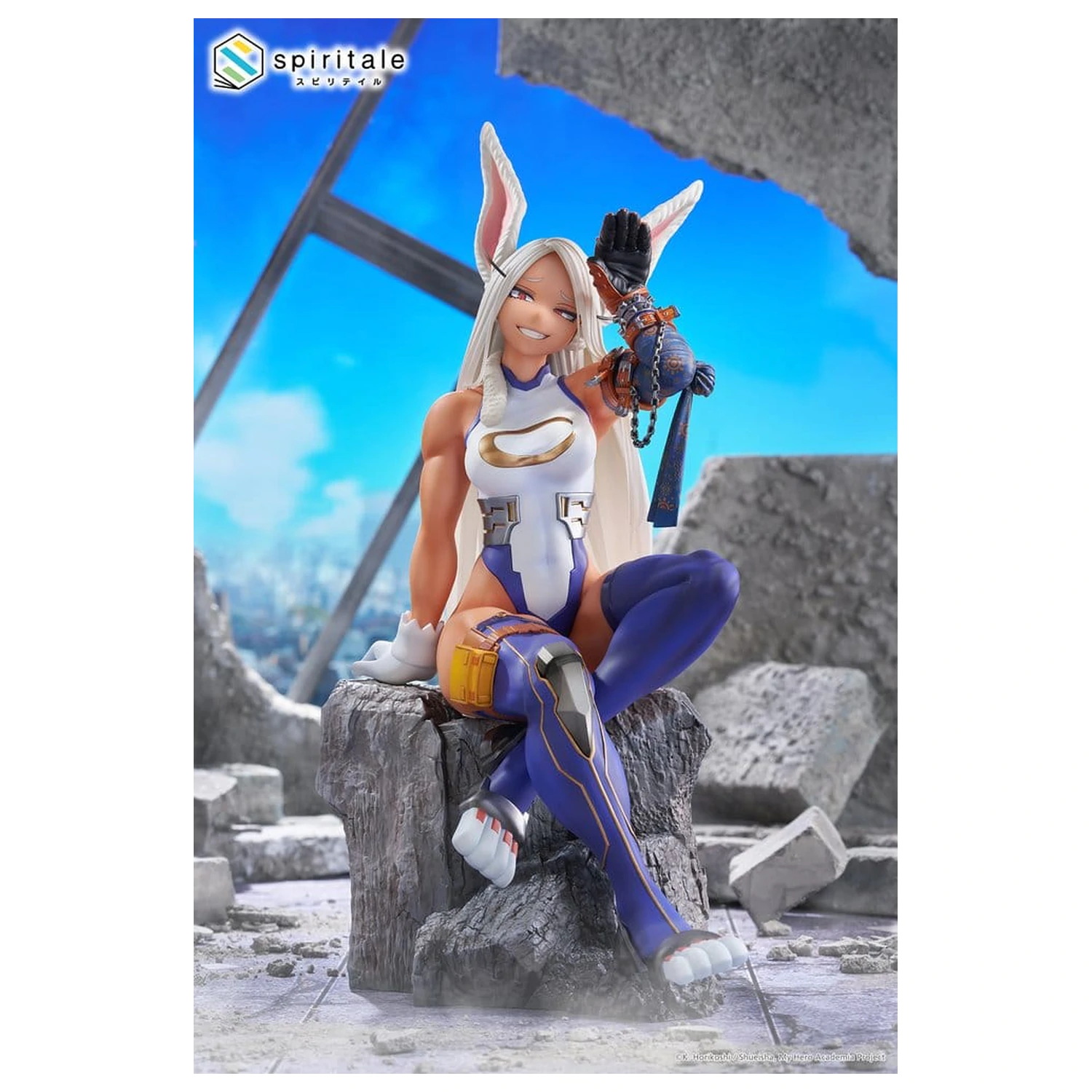 My Hero Academia Spiritale PVC figúrka Mirko -Rabbit- mierka 1/7 24 cm produktová fotografia