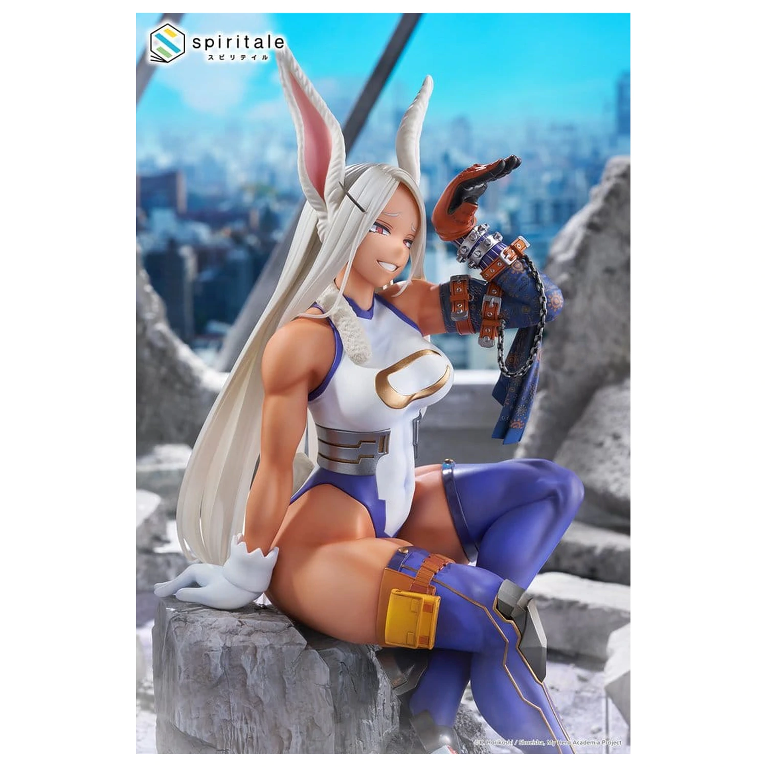 My Hero Academia Spiritale PVC figúrka Mirko -Rabbit- mierka 1/7 24 cm produktová fotografia
