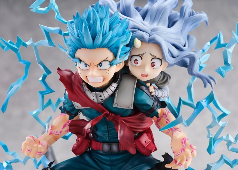 My Hero Academia Super Situation PVC Socha Izuku Midoriya & Eri 23 cm produktová fotografia