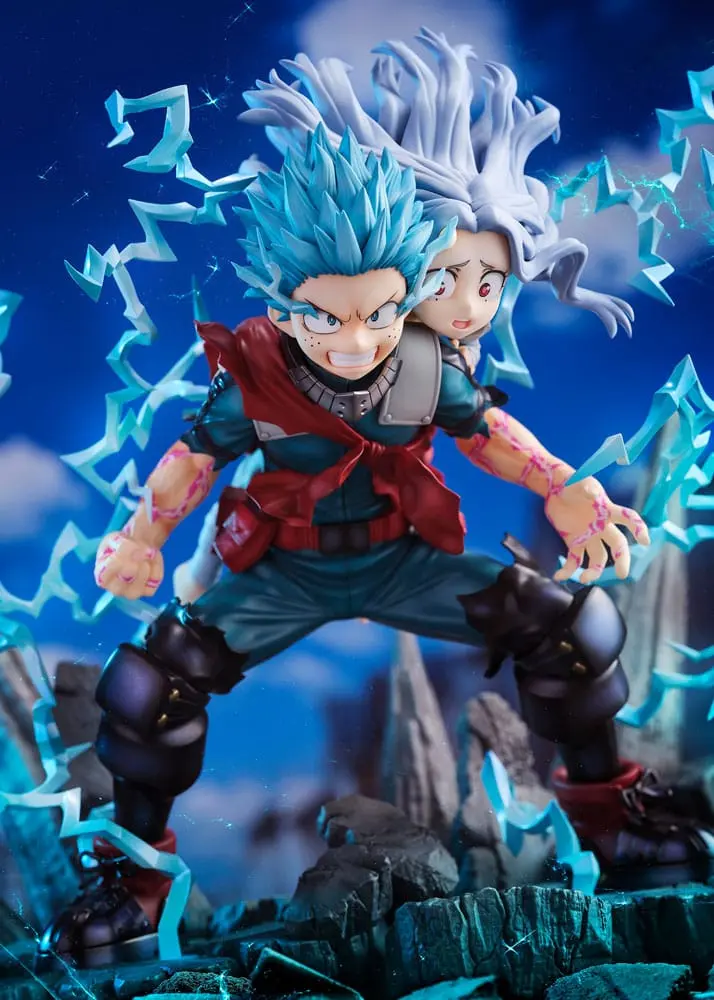 My Hero Academia Super Situation PVC Socha Izuku Midoriya & Eri 23 cm produktová fotografia