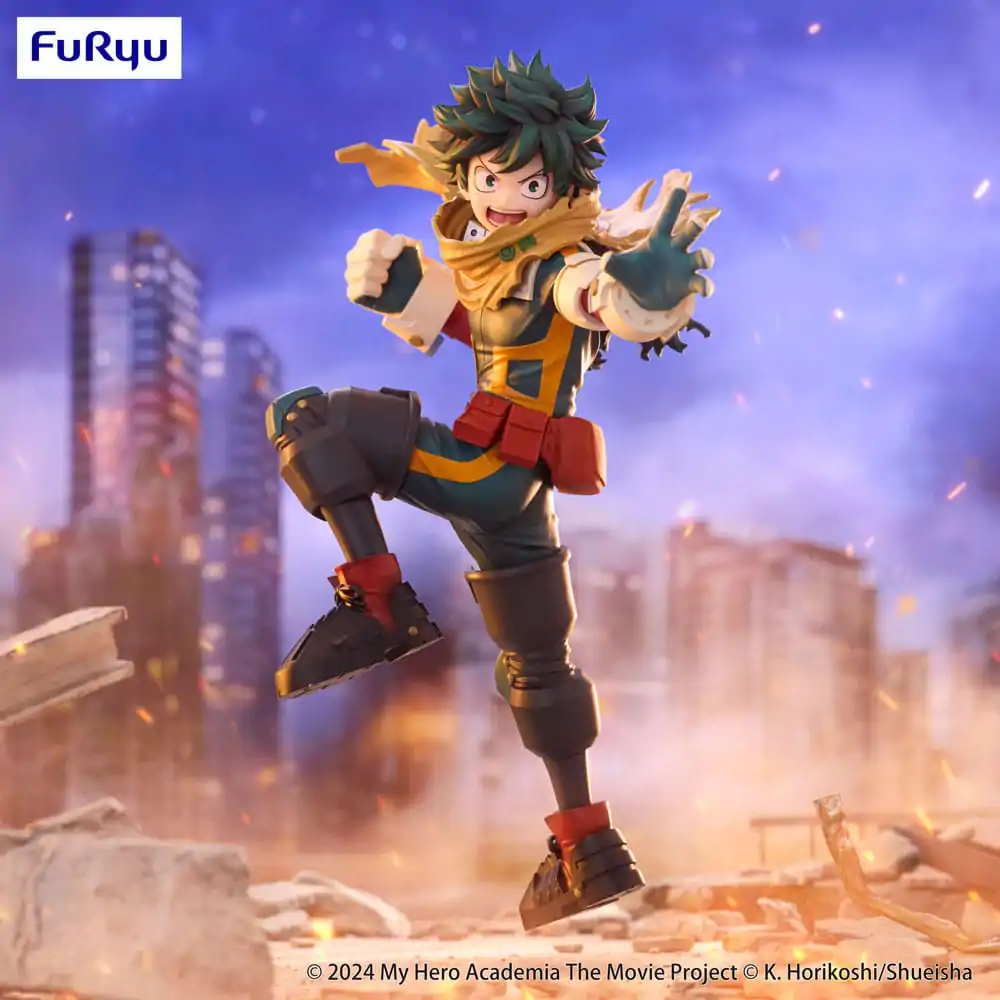 My Hero Academia: You're Next Trio-Try-iT PVC Socha Izuku Midoriya 21 cm produktová fotografia