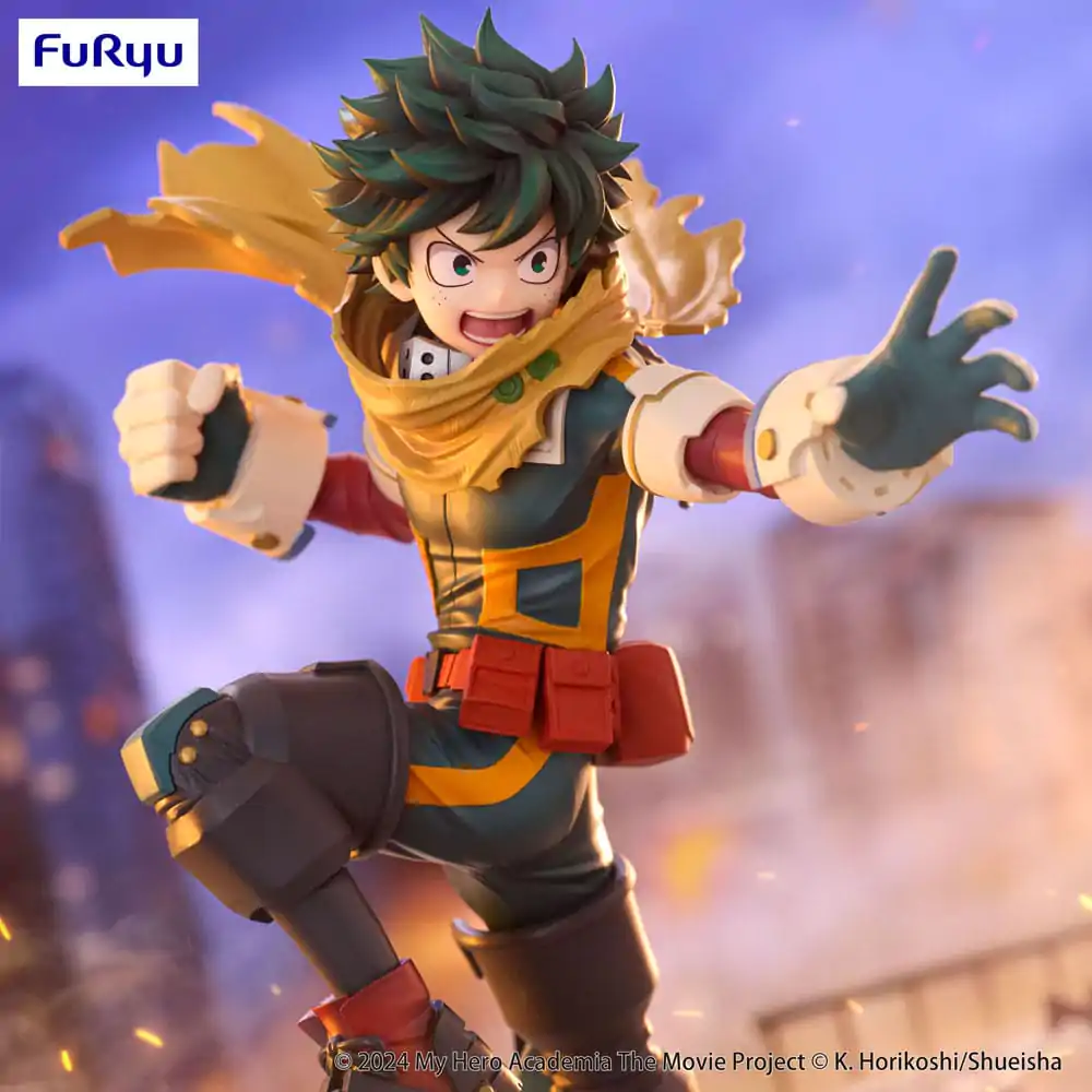 My Hero Academia: You're Next Trio-Try-iT PVC Socha Izuku Midoriya 21 cm produktová fotografia