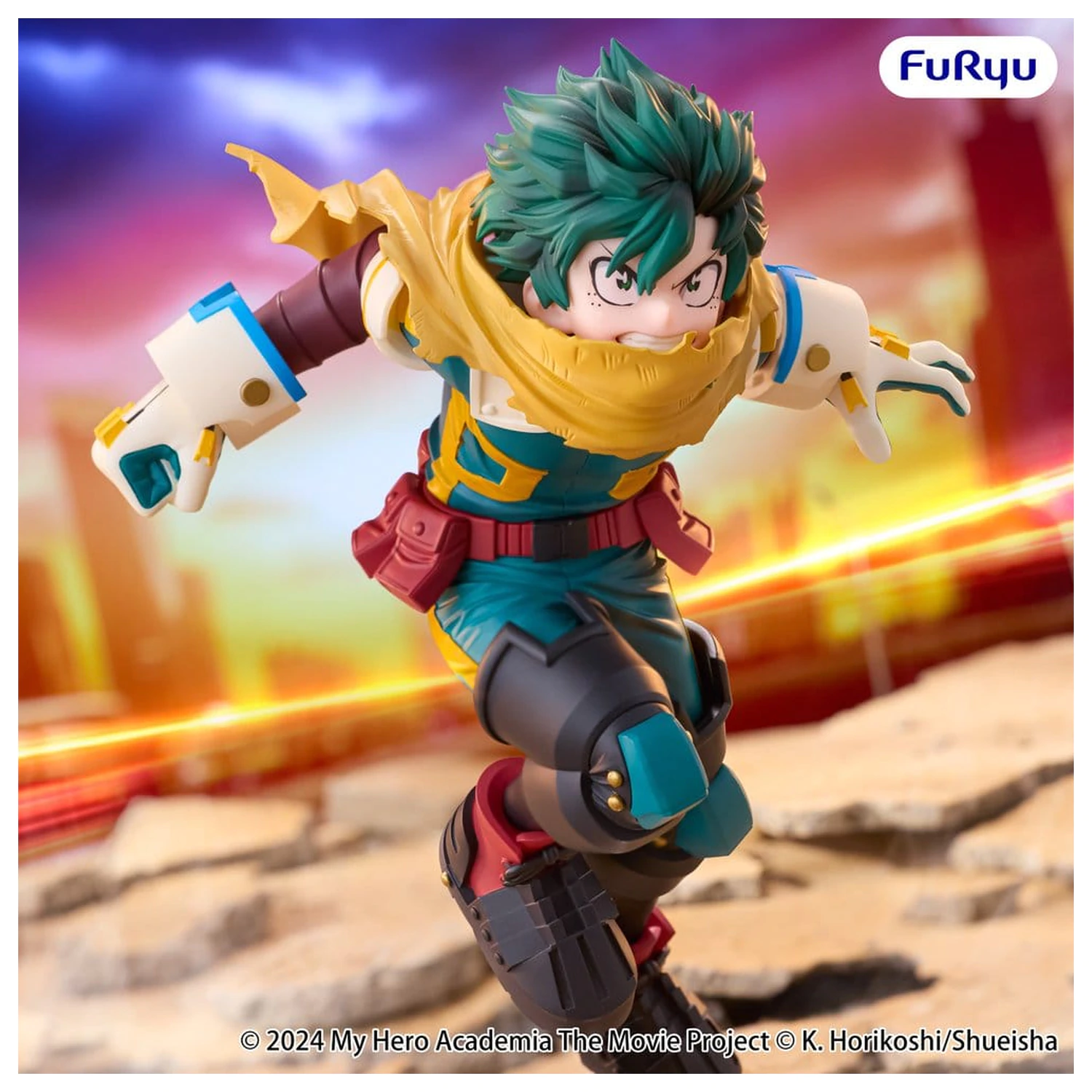 My Hero Academia: You're Next Muchute Figure PVC figúrka Izuku Midoriya 16 cm produktová fotografia