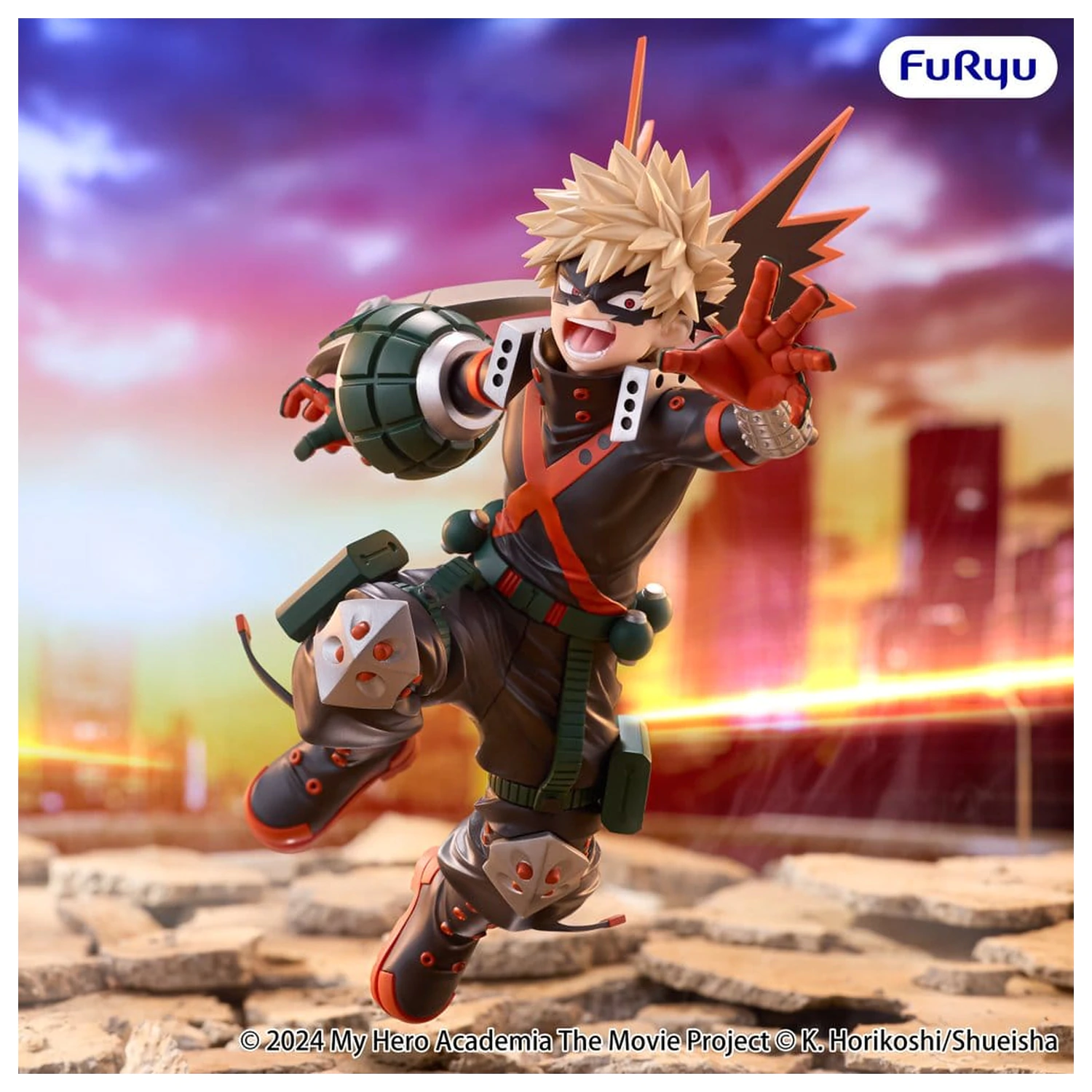 My Hero Academia: You're Next Muchute PVC figúrka Katsuki Bakugo 25 cm produktová fotografia