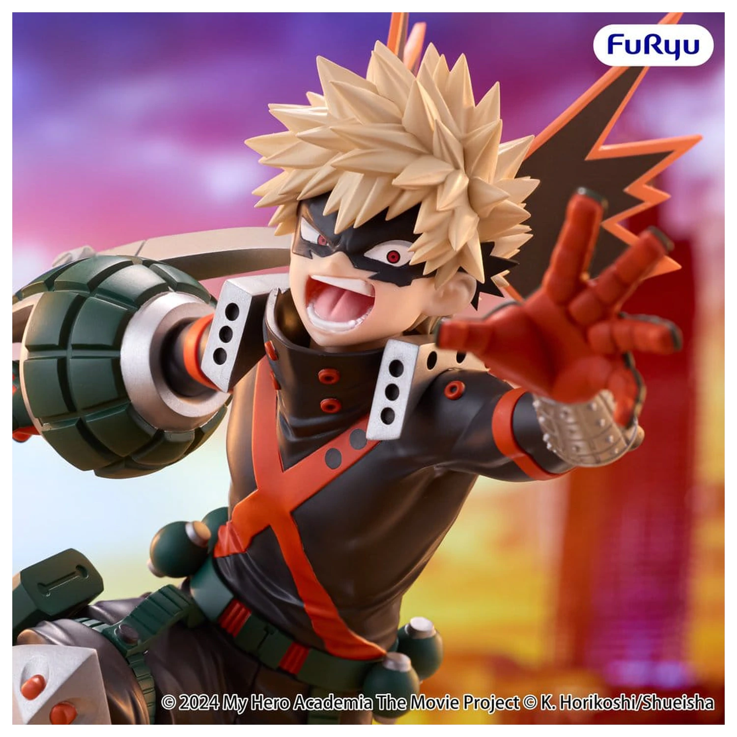 My Hero Academia: You're Next Muchute PVC figúrka Katsuki Bakugo 25 cm produktová fotografia