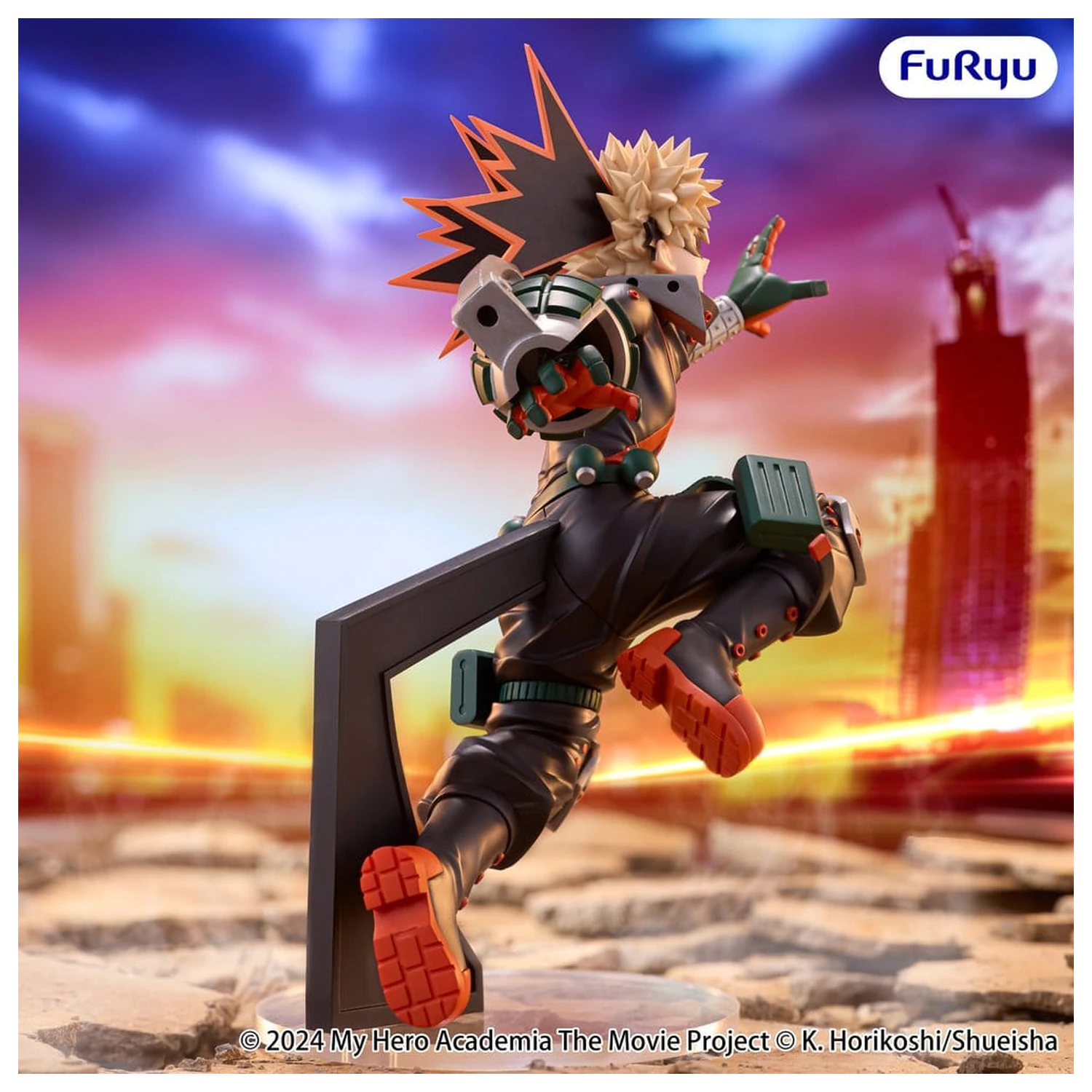 My Hero Academia: You're Next Muchute PVC figúrka Katsuki Bakugo 25 cm produktová fotografia