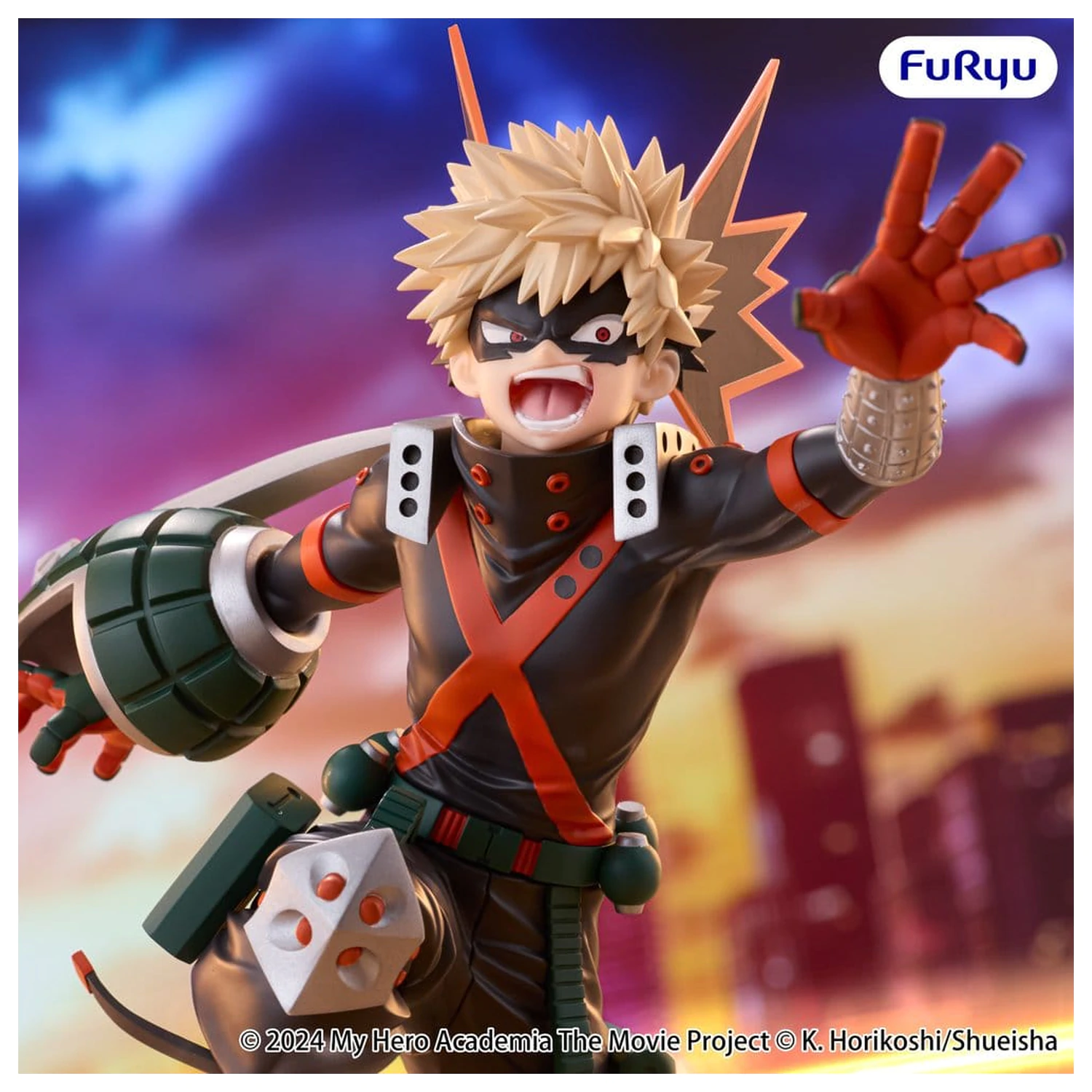 My Hero Academia: You're Next Muchute PVC figúrka Katsuki Bakugo 25 cm produktová fotografia