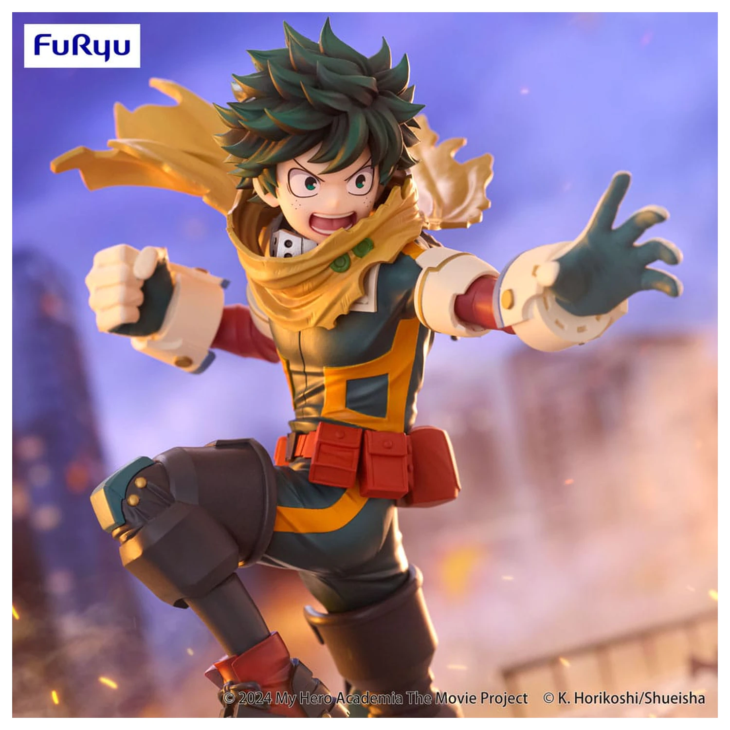 My Hero Academia: You're Next Trio-Try-iT PVC socha Izuku Midoriya 21 cm produktová fotografia