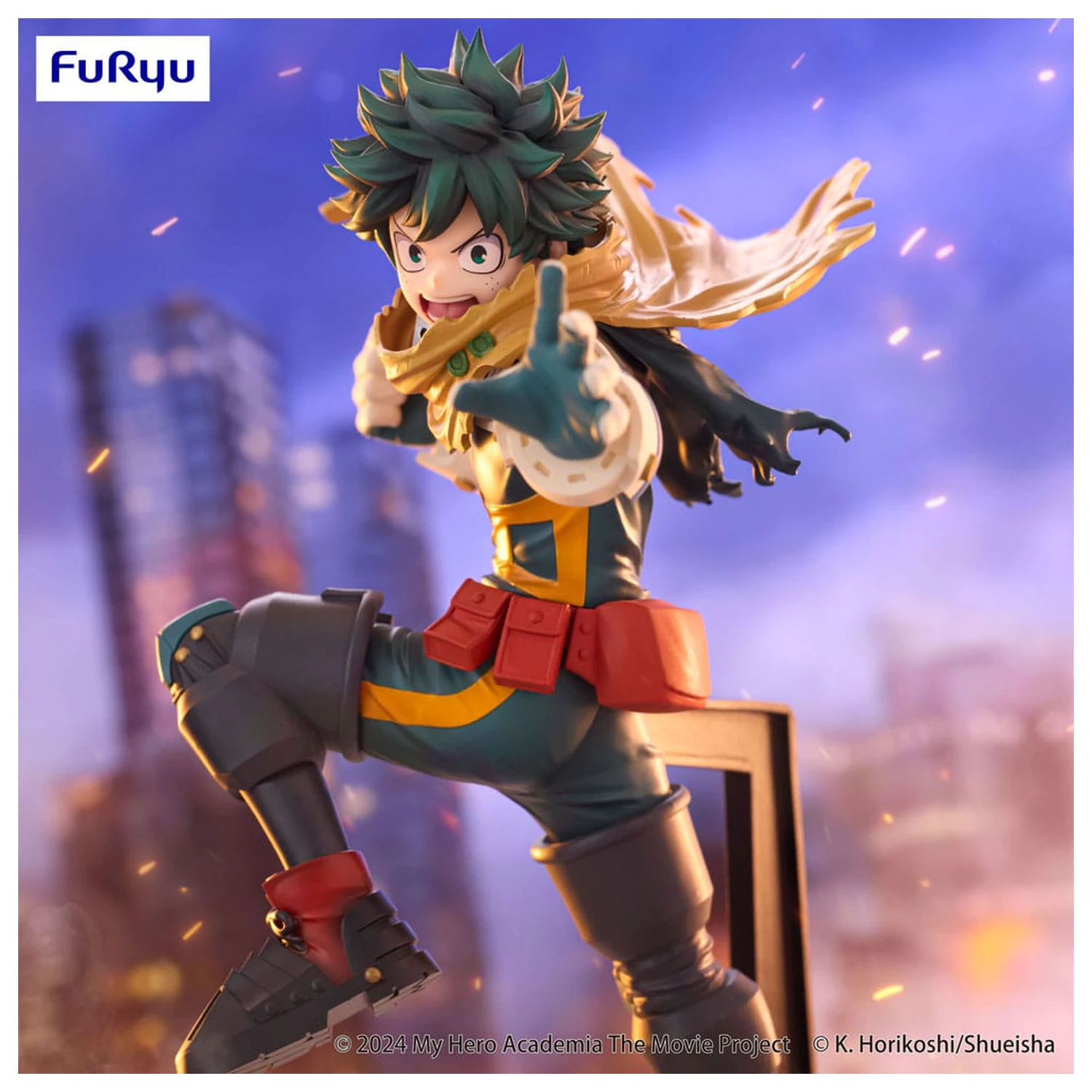 My Hero Academia: You're Next Trio-Try-iT PVC socha Izuku Midoriya 21 cm produktová fotografia