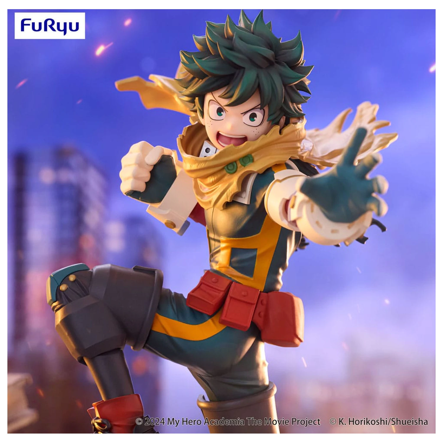 My Hero Academia: You're Next Trio-Try-iT PVC socha Izuku Midoriya 21 cm produktová fotografia