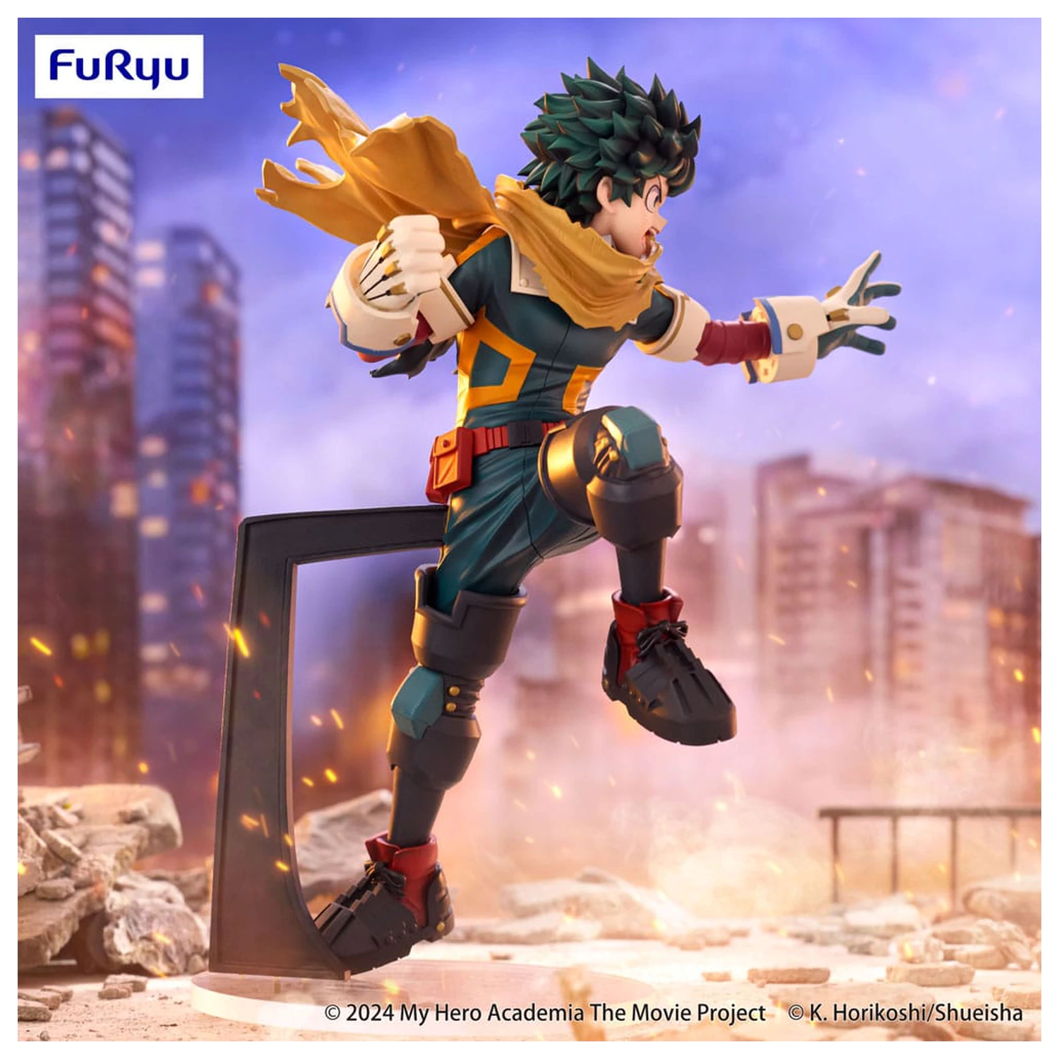 My Hero Academia: You're Next Trio-Try-iT PVC socha Izuku Midoriya 21 cm produktová fotografia