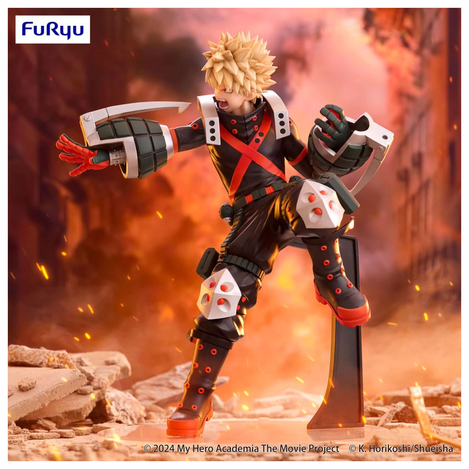 My Hero Academia: You're Next Trio-Try-iT PVC socha Katsuki Bakugo 21 cm produktová fotografia