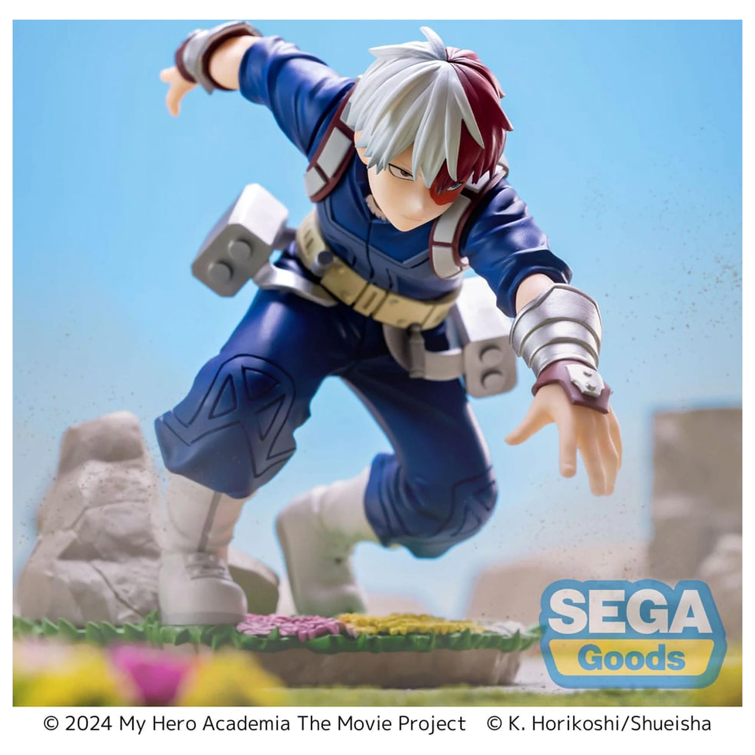 My Hero Academia: You´re Next Xross Link Anime PVC Socha Shoto Todoroki 12 cm produktová fotografia