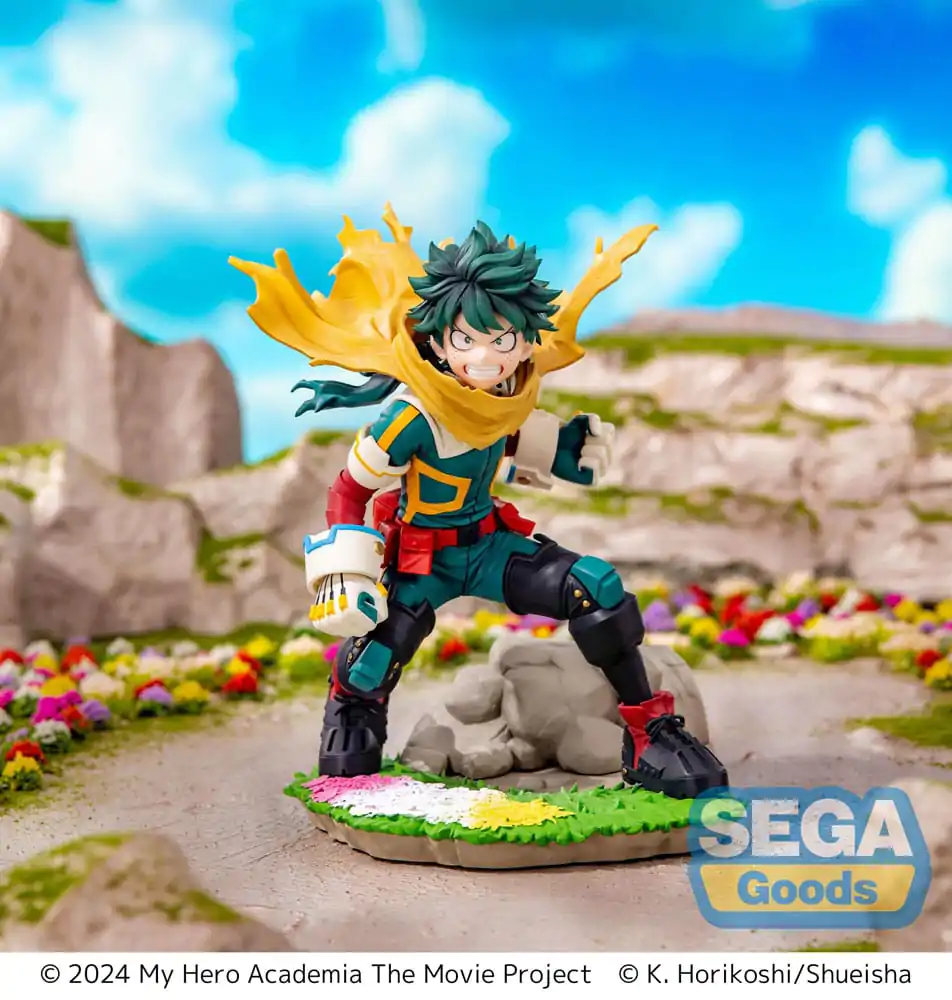 My Hero Academia: You're Next XrossLink PVC socha Izuku Midoriya 14 cm produktová fotografia