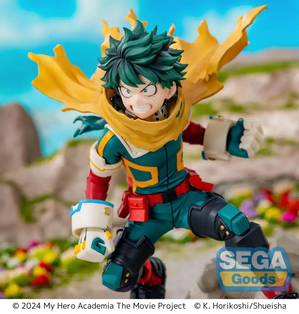 My Hero Academia: You're Next XrossLink PVC socha Izuku Midoriya 14 cm produktová fotografia