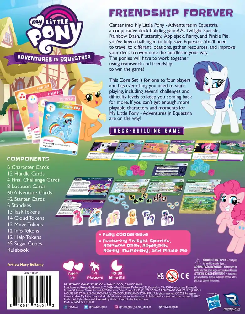 My Little Pony kartová hra Deck-Building Adventures in Equestria *Englische Version* produktová fotografia