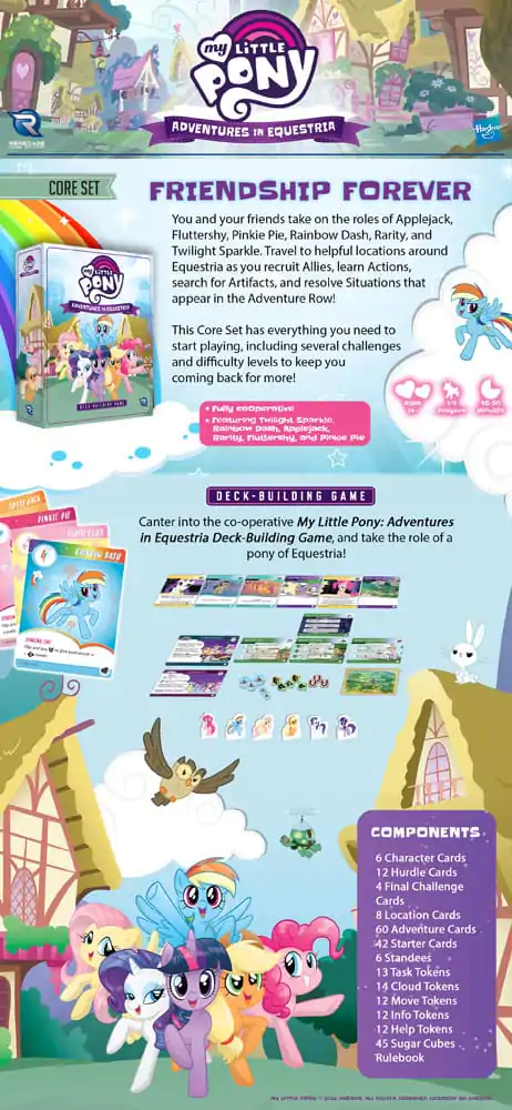 My Little Pony kartová hra Deck-Building Adventures in Equestria *Englische Version* produktová fotografia