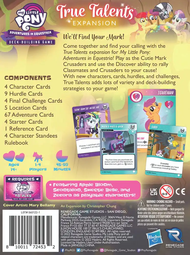My Little Pony kartová hra Deck-Building True Talents Expansion *Englische Version* produktová fotografia