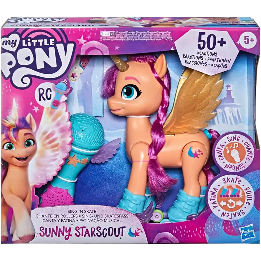 My Little Pony Sunny Starscout spievajúca bábika produktová fotografia