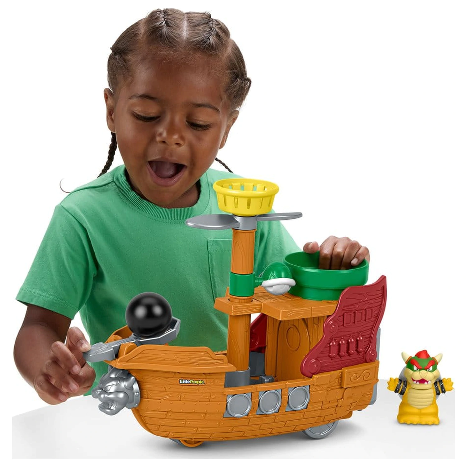 My Mario Little People Playset Bowserova vzducholoď produktová fotografia