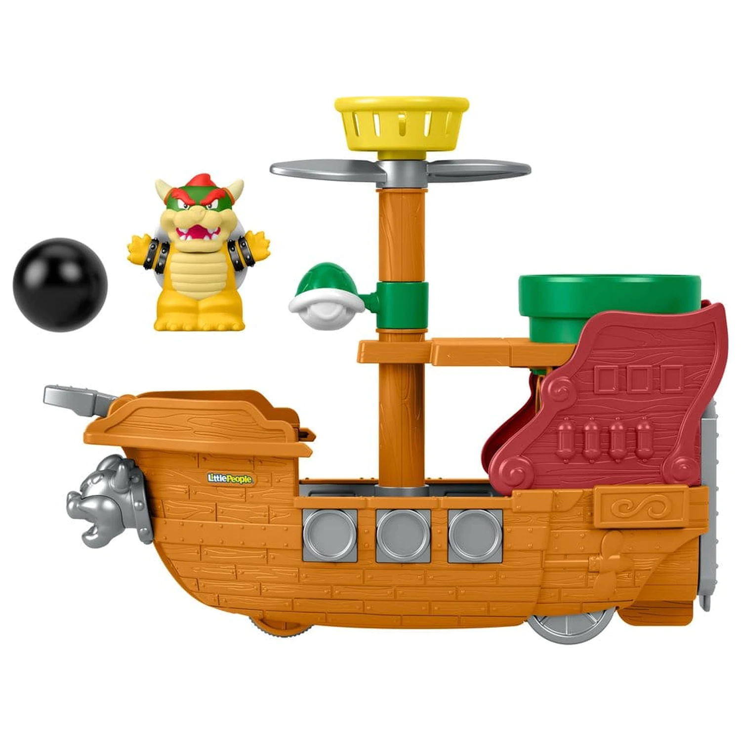 My Mario Little People Playset Bowserova vzducholoď produktová fotografia