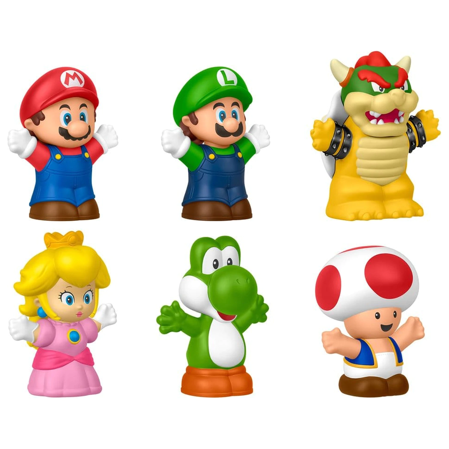 My Mario Little People Collector mini figúrka 6-balenie 7 cm produktová fotografia
