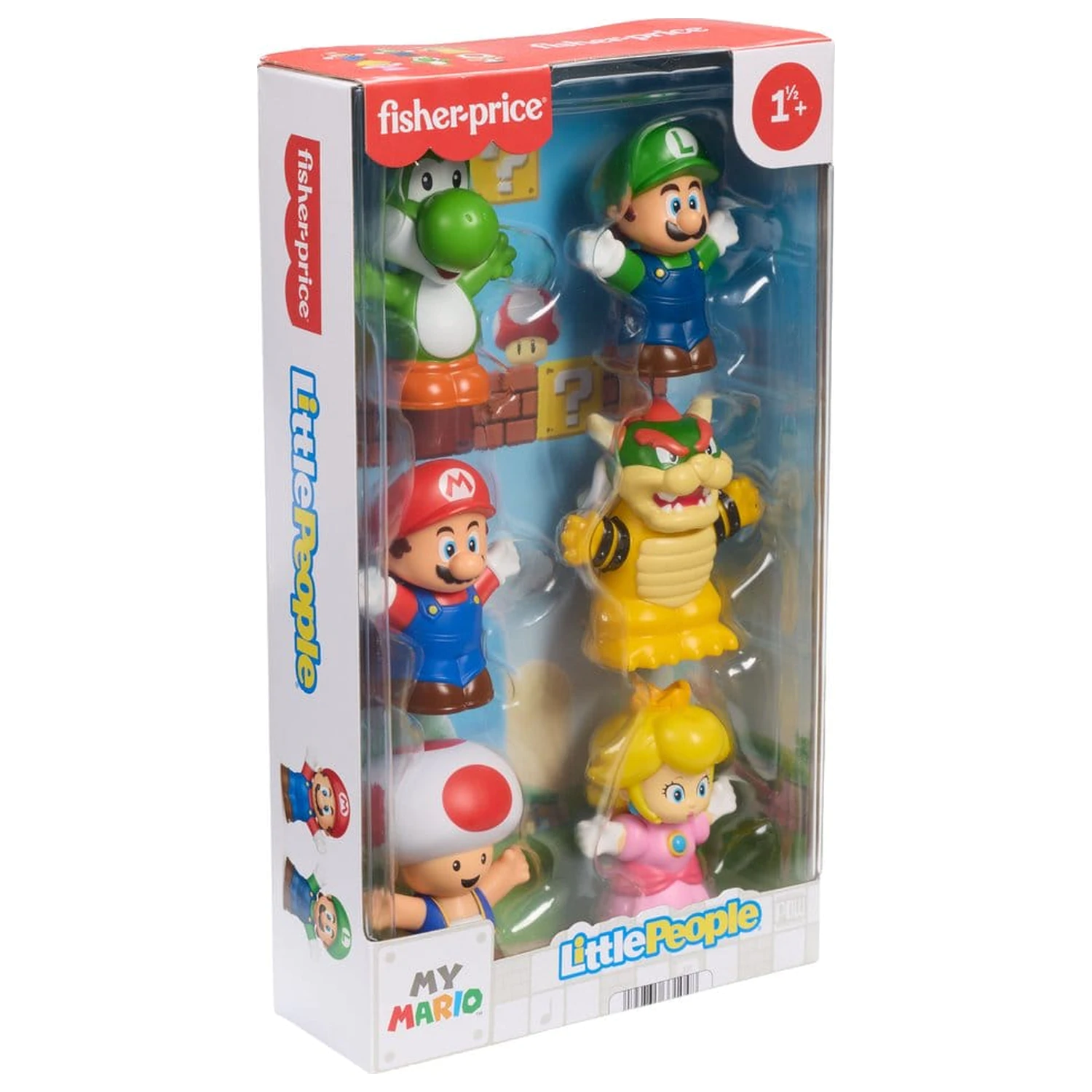 My Mario Little People Collector mini figúrka 6-balenie 7 cm produktová fotografia