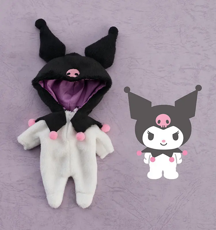 My Melody pre bábiky Nendoroid - Súprava oblečenia: Kigurumi Pyžamá Kuromi termékfotó