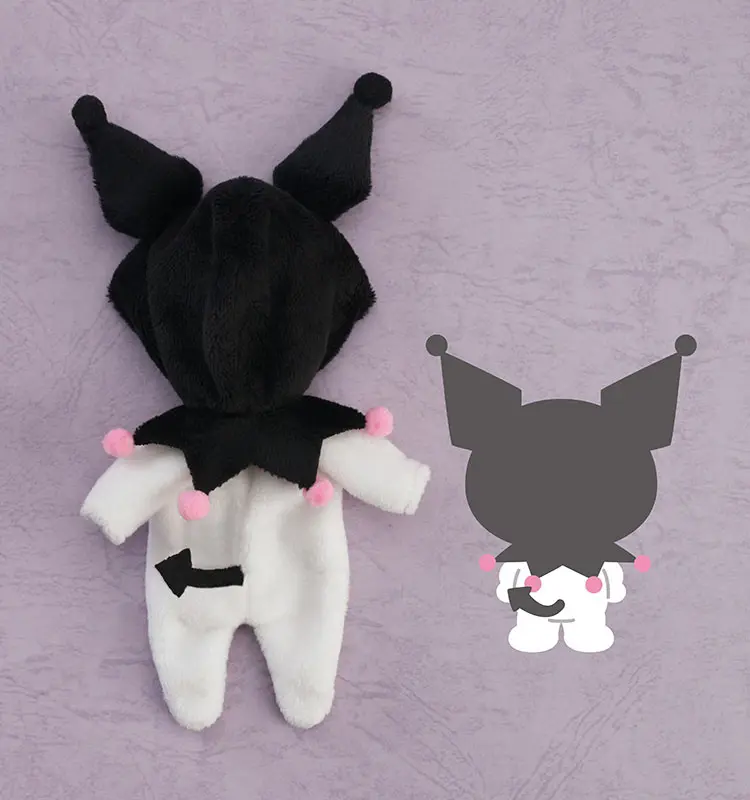 My Melody pre bábiky Nendoroid - Súprava oblečenia: Kigurumi Pyžamá Kuromi termékfotó